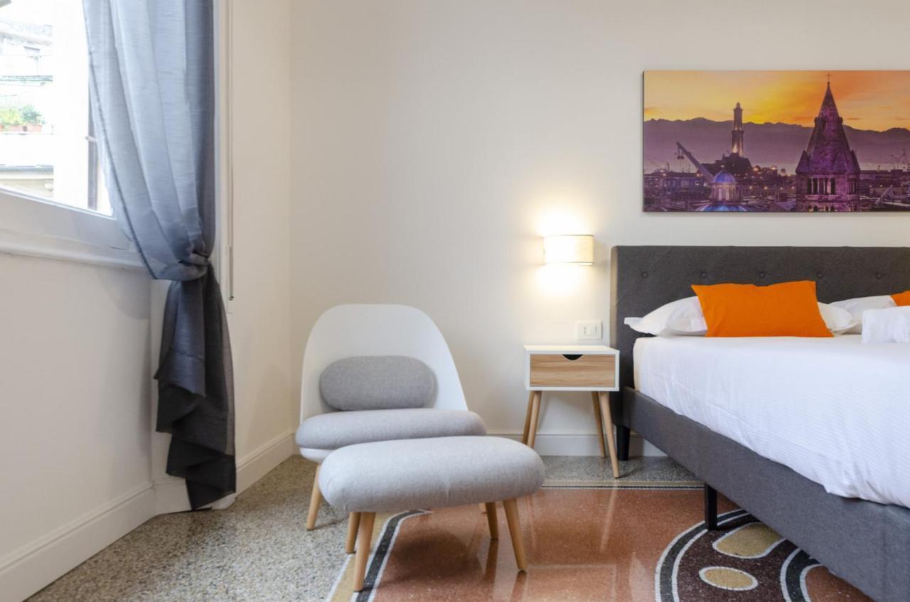Joivy Elegant 1-Bedroom Flat Near Spianata Castelletto Genoa Luaran gambar